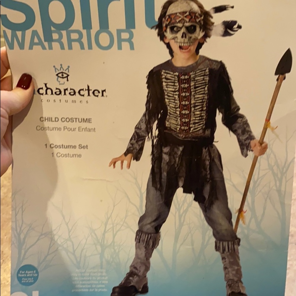 Boys spirit warrior costume (chasing fireflies)